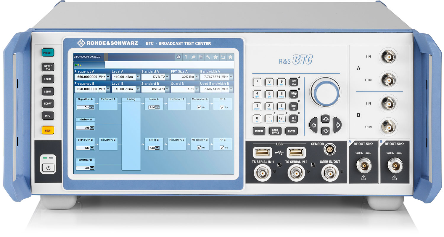 R&S BTC 廣播電(diàn)視測試系統