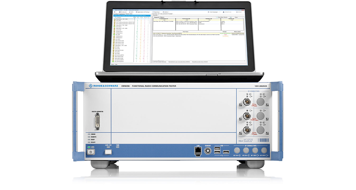 R&S TS-290 IoT 載波接收測試系統