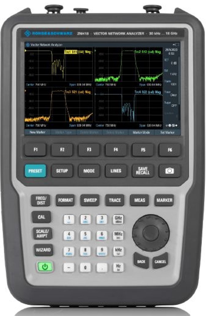 羅德(dé)與施瓦茨 R&S ZNH 手持式矢量網絡分(fēn)析儀