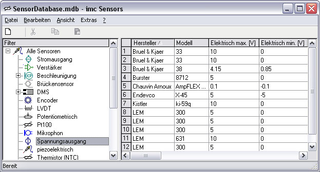 imc SENSORS  傳感器管理(lǐ)軟件